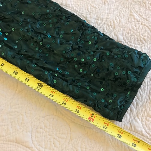 S Levine, Sequined Jacket, Size XL, green color - Picture 13 of 15